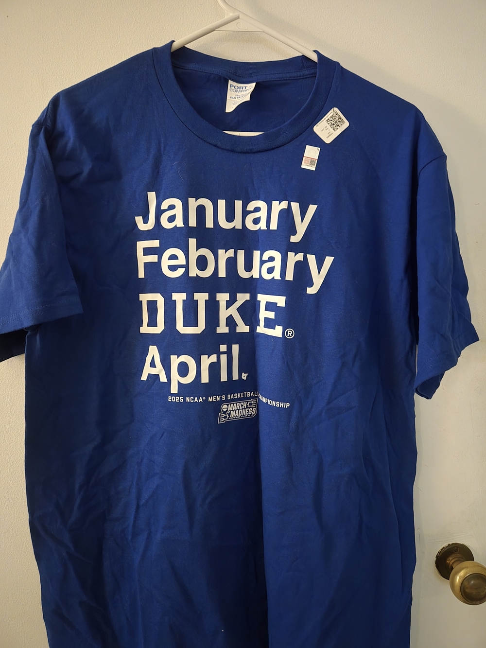 Duke Blue Short Sleeve Graphic T-Shirt